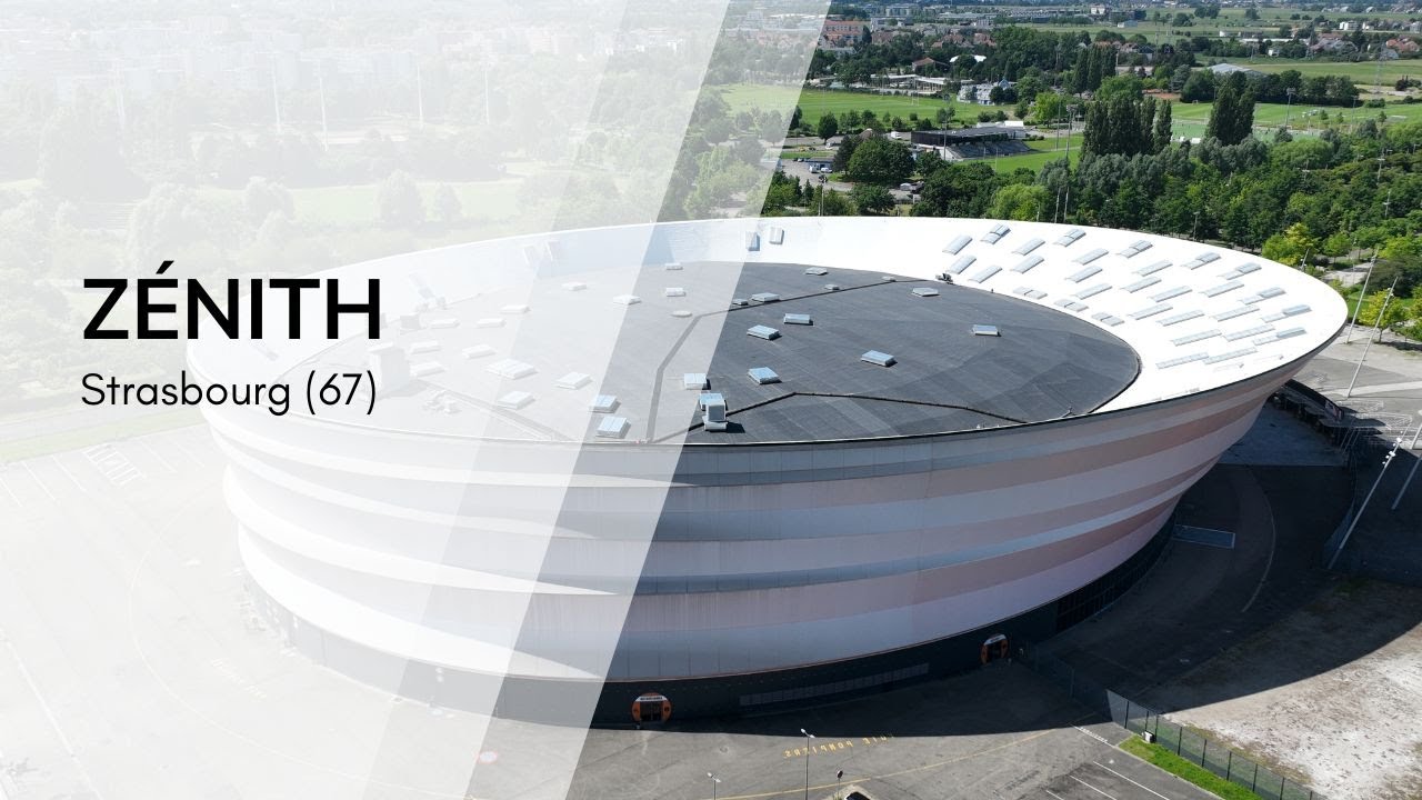 Zénith de Strasbourg | Rénovation de la toiture et désenfumage naturel pour une salle emblématique