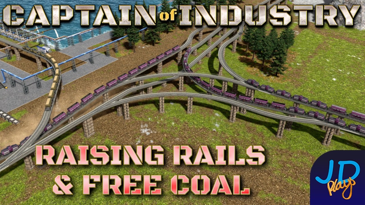 Rasing Rails 🚛 Captain of Industry DragonIsle 🚜 Ep88 👷 Lets Play