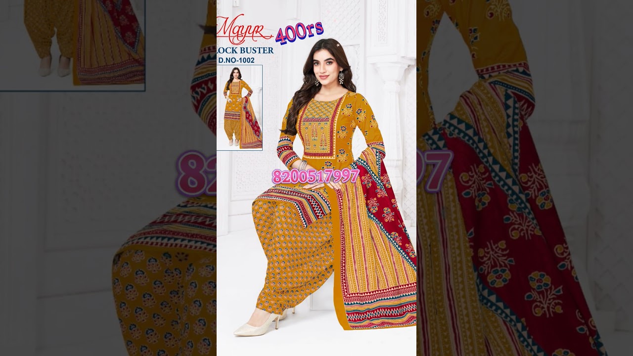Mayur pure cotton dress material #dresses #onlineshopping #meeshodress #fashion #dressmaterial
