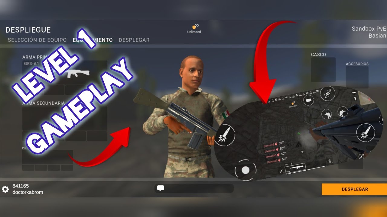 ¡¡Jugando con equipo de nivel 1 en Mapa Basian!!|| Harekat 2 Online Gameplay PvE