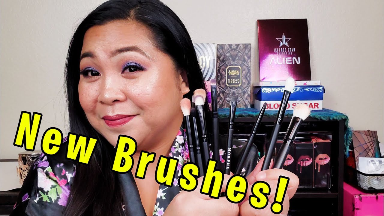 Trying Out Morphe's Eye Obsessed Brushes