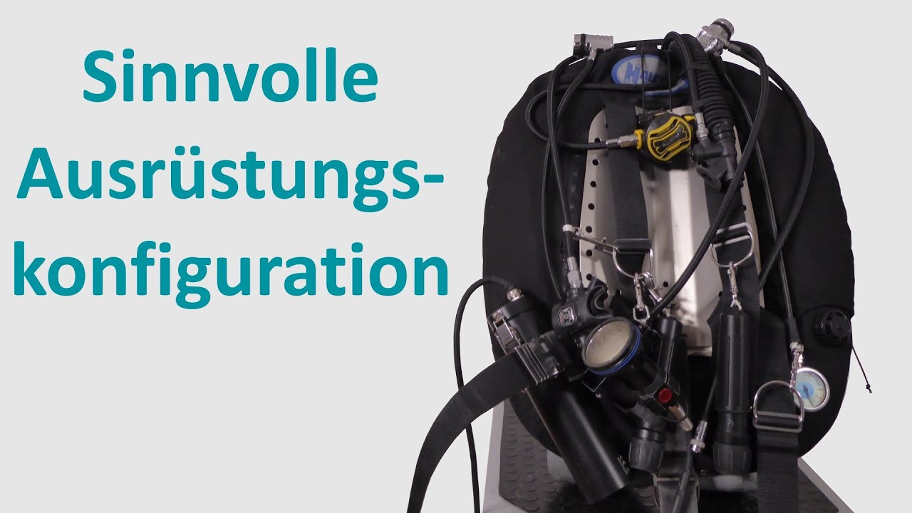 Konfiguration für ambitionierte Trockentaucher
