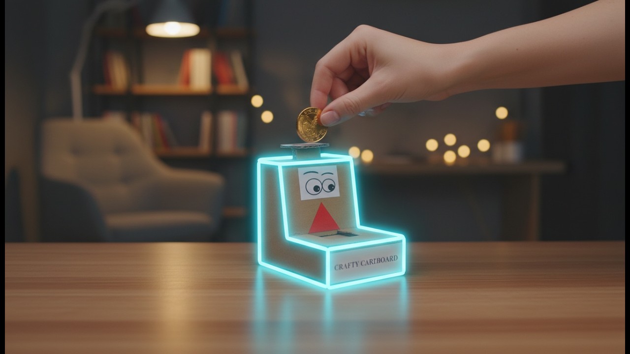 🤯 The Ultimate $0 Money-Saving Machine! DIY Cardboard Craft That Actually Works | Crafty Cardboard