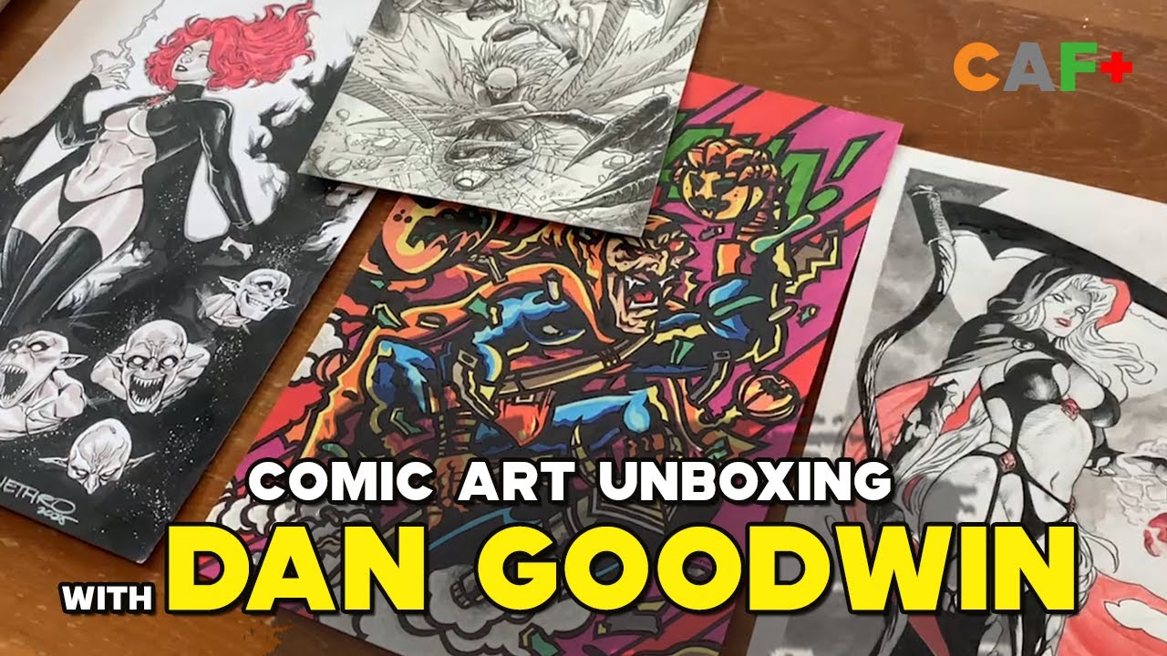 Comic Art Unboxing with OA Collector Dan Goodwin