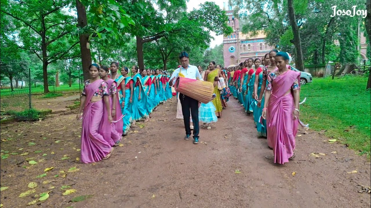 विसर्जन नाच // Visarjan Dance // Welcome Dance // Gholeng Church // Gholeng Parish