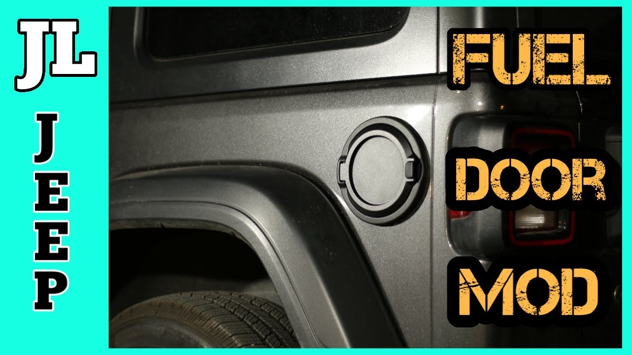 Jeep JL Fuel Door Install