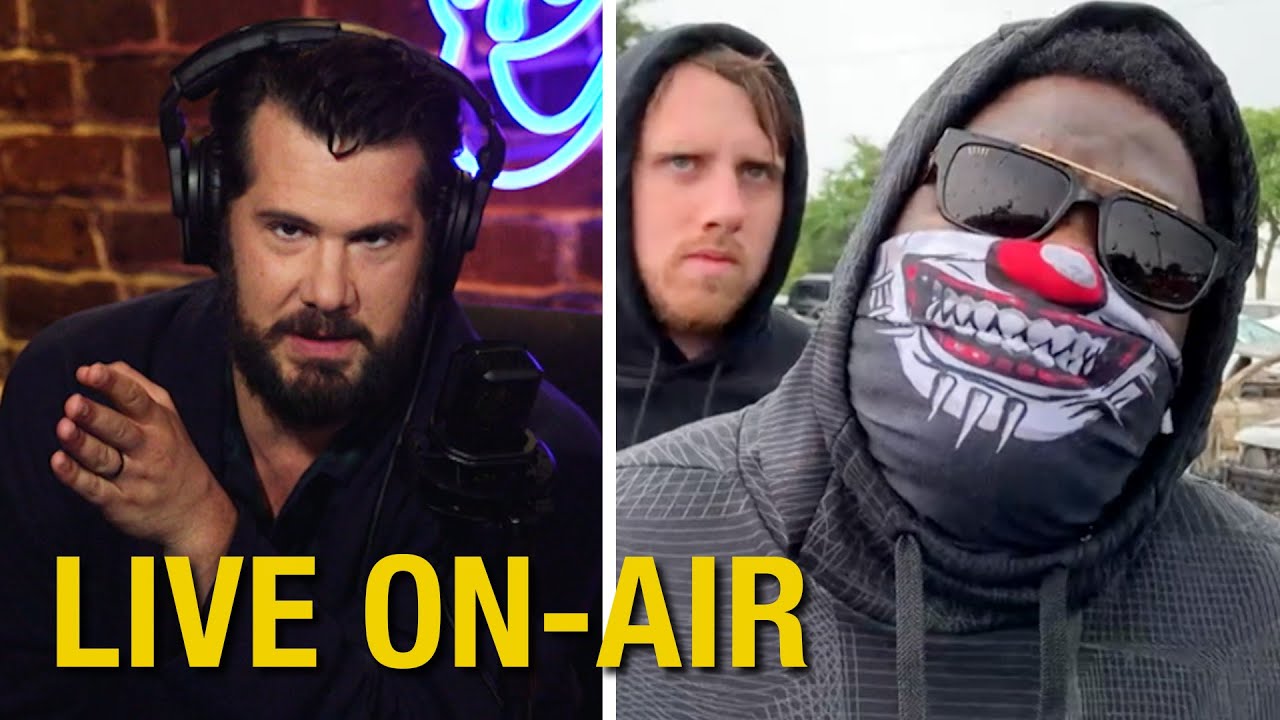 Crowder Confronts Rioter LIVE in Kenosha! | Louder with Crowder