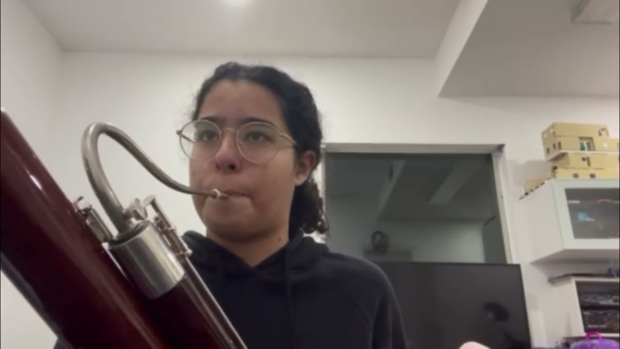 TMEA All State Bassoon LYRICAL Etude (Mayra Garcia)