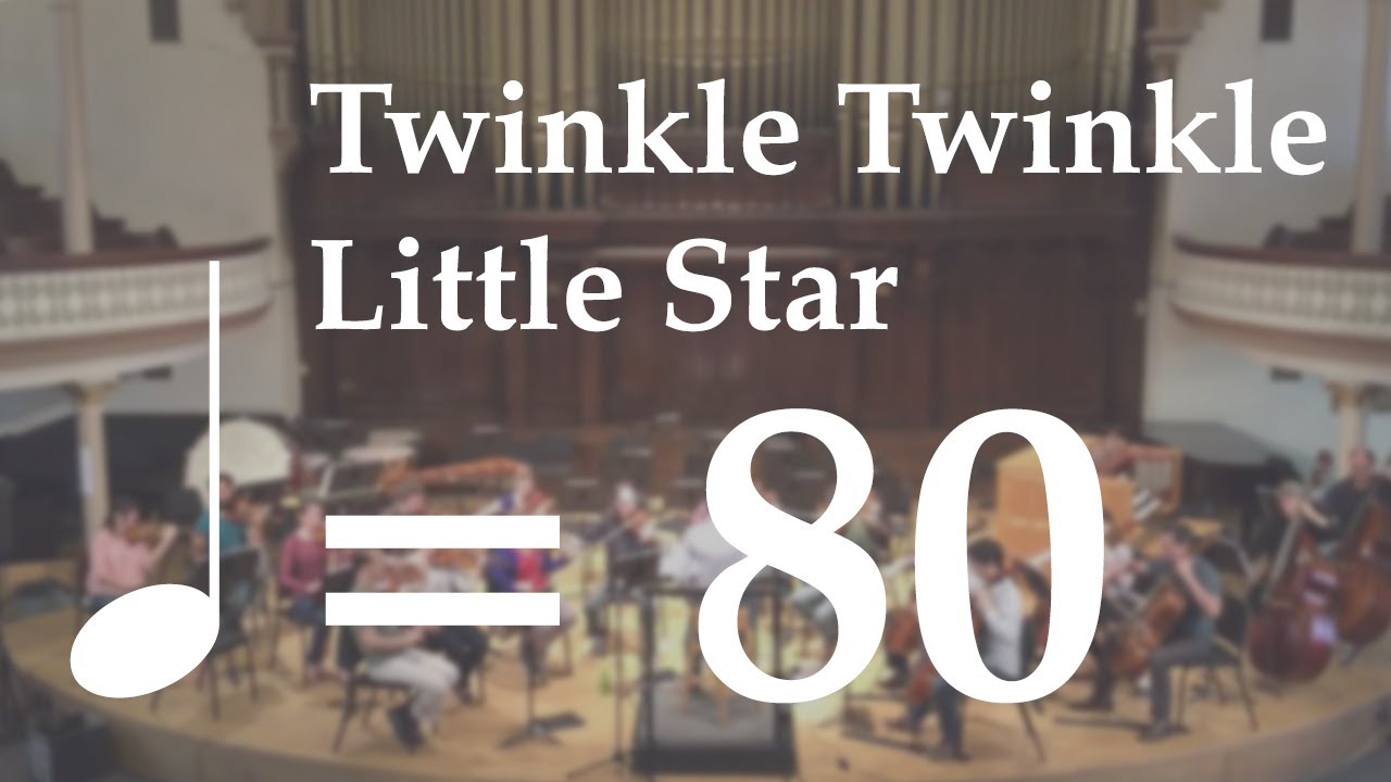 Suzuki Violin Book 1 | Twinkle Twinkle Little Star | Orchestral Accompaniment | 80 BPM