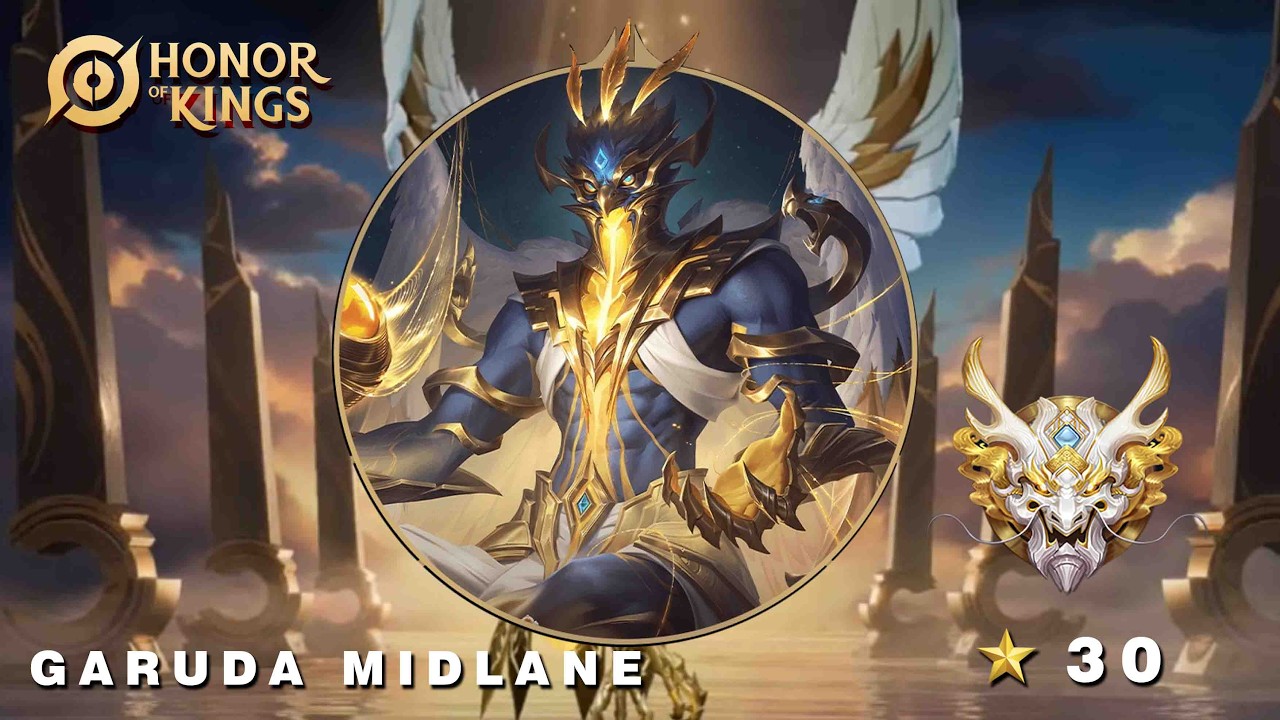 Main Garuda Mid Lane, Nggak Kasih Ampun! | Honor of Kings