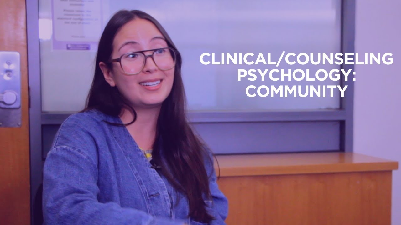 Clinical/Counseling Psychology: Community