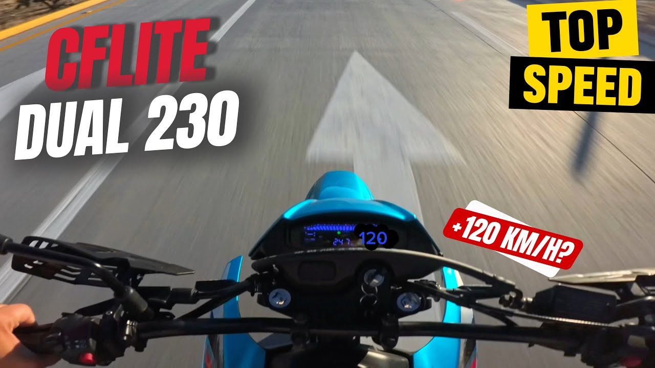 CFLITE DUAL 230 Top Speed 🔥 | &iquest;LO MISMO QUE UNA ITALIKA? 