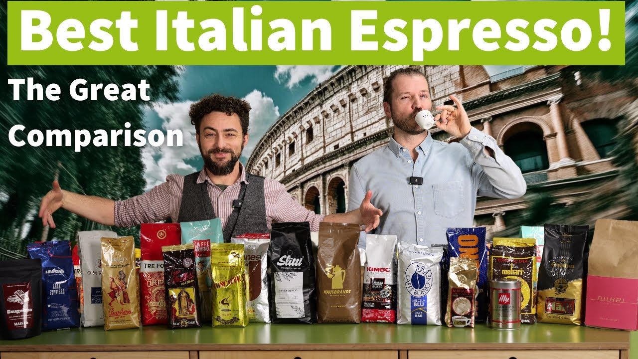 The Best ITALIAN Espresso - It Doesn't Exist! ☕ [Top Comparison]