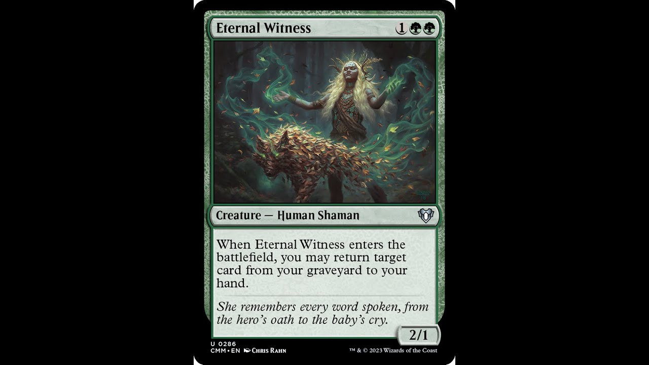 Combo 10: Eternal Witness & Snap Loop