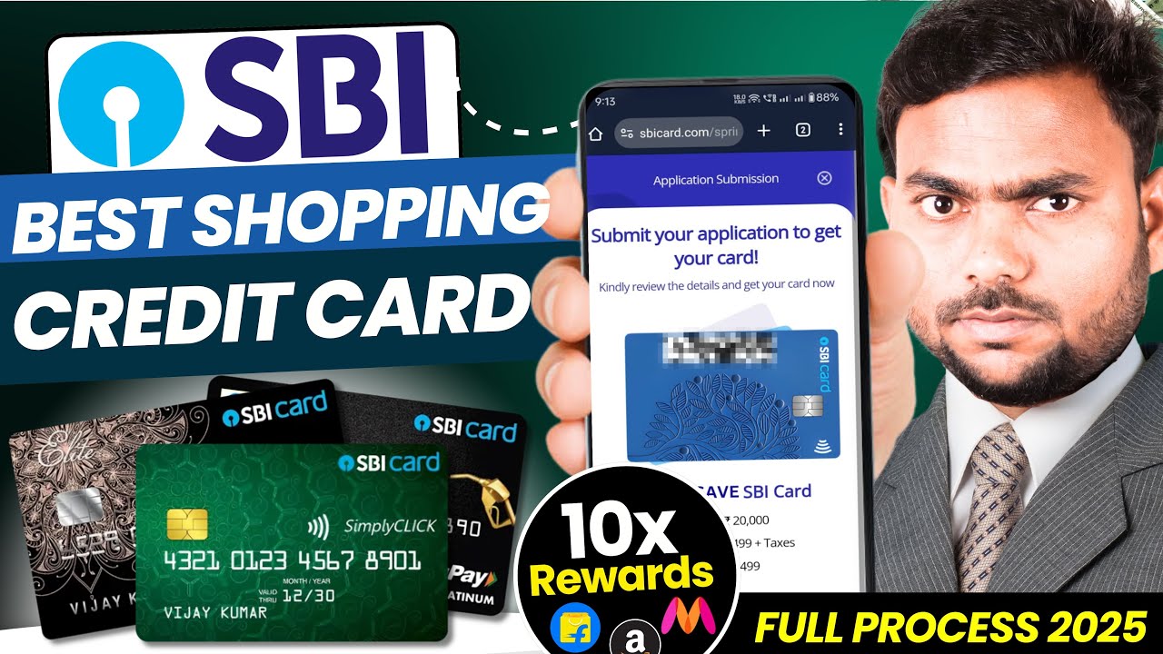 SBI Credit Card Online Apply 2025 | SBI Bank Credit Card | How to Apply SBI Credit Card Online
