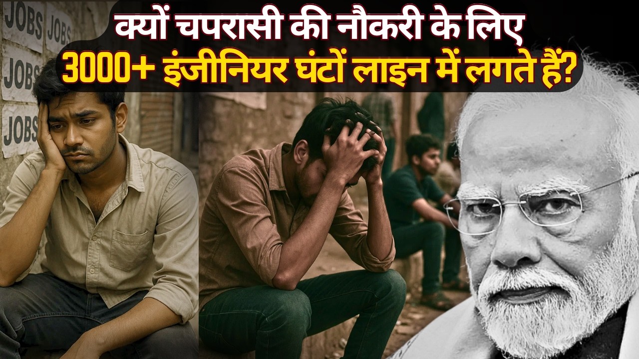 Educated But JOBLESS: The Silent Crisis of New India | Pratyush Pandey