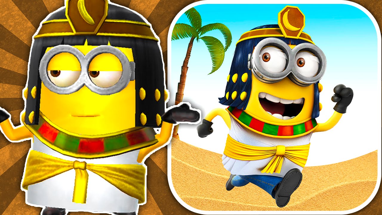 CLEOPATRA MINION!! Despicable Me: Minion Rush Egypt (iPhone Gameplay)