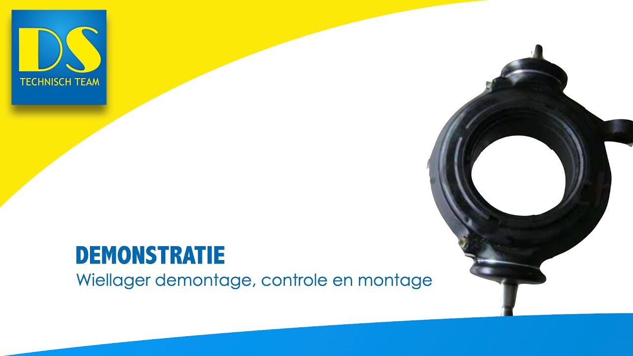 DS TT: demonstratie demontage wiellager