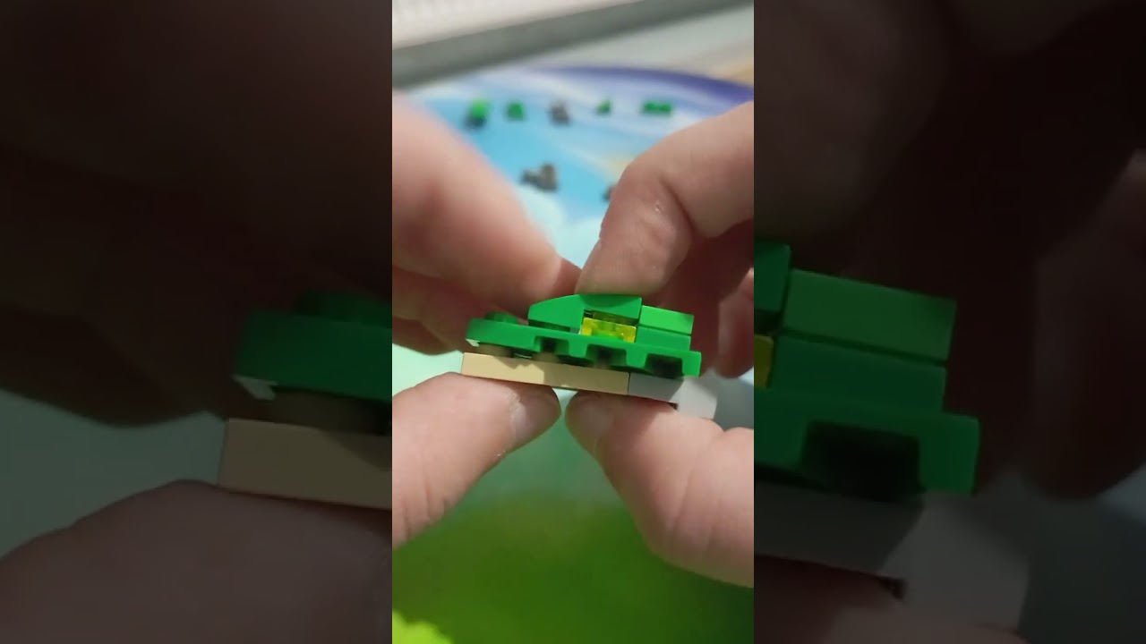 Як зробити дракона з lego