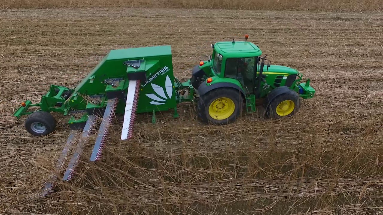 KP-4 Fiber hemp cutter / harvest / harvesting, Laumetris (Pluo&scaron;tinių kanapių pjaunamoji)