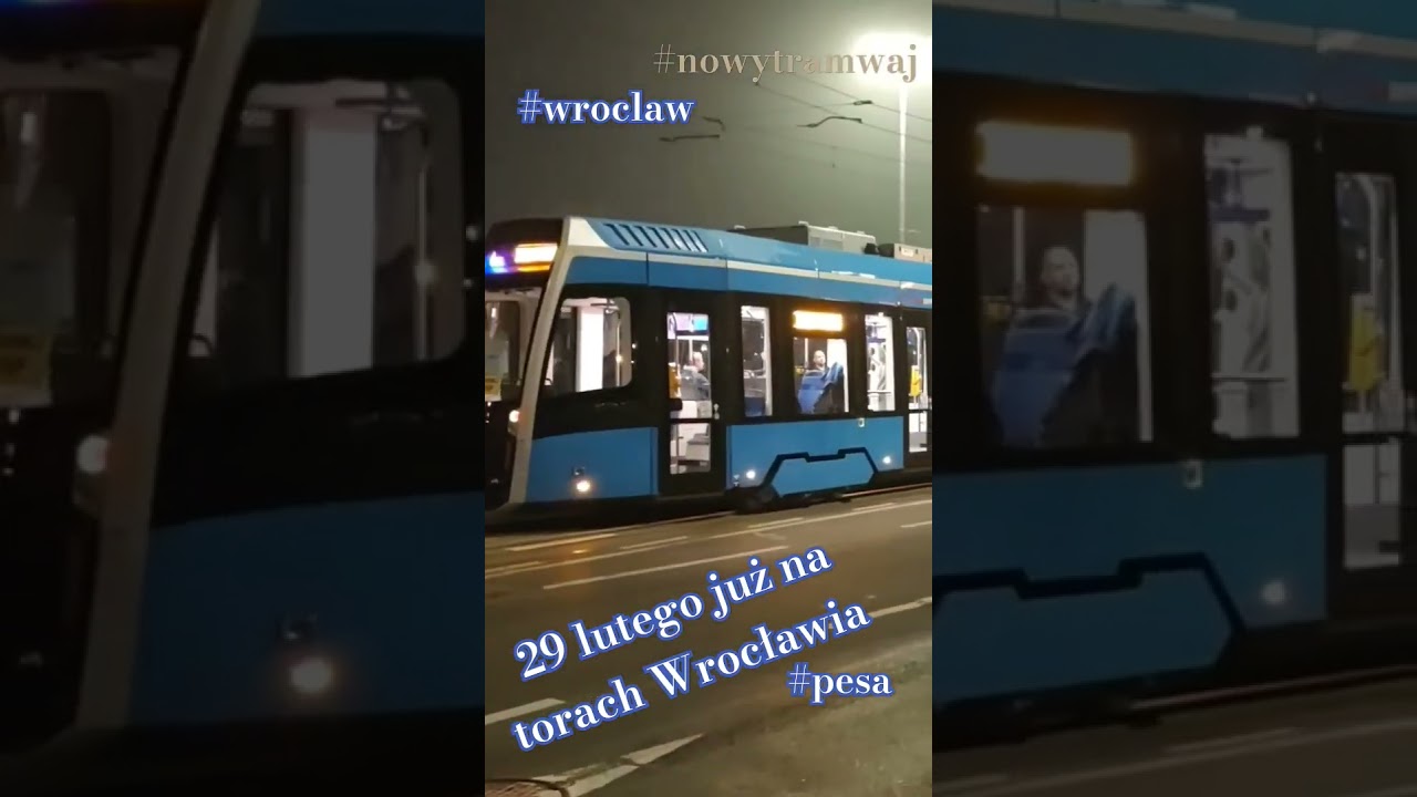 Nowy tramwaj, Wrocław, PESA #wrocław #tramwaj #pesa #mpkwroclaw