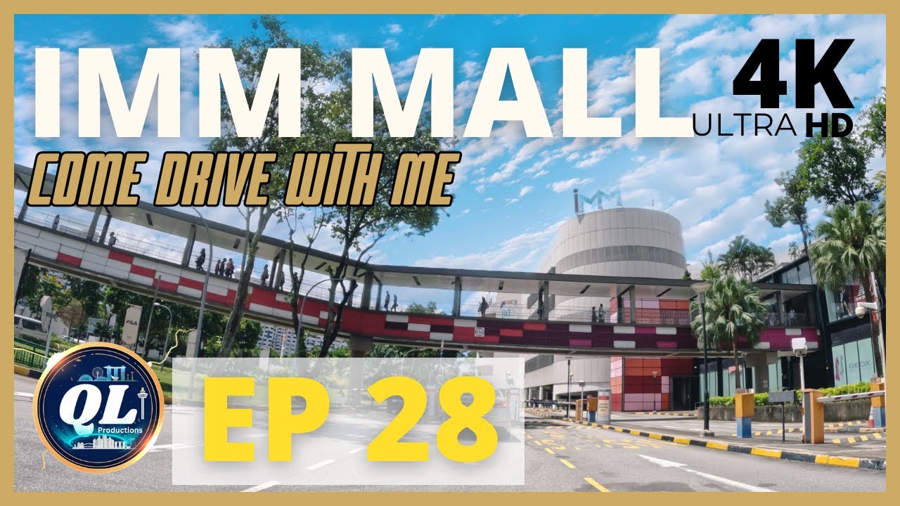 Driving to Singapore's LARGEST Outlet Mall - IMM | AYE (Tuas) | Come Drive with Me Ep 28 | [4K]