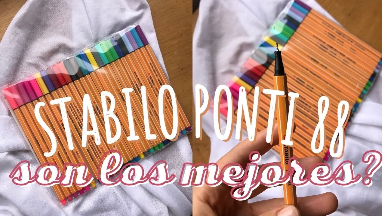 STABILO POINT 88 Son los mejores Fineliner? ♥ Artistica Ecuador