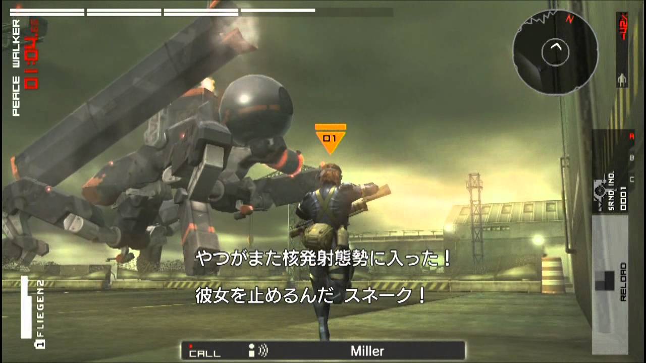 MGS PW MAIN OPS 025 初期装備でSランク字幕解説 対ピースウォーカー2