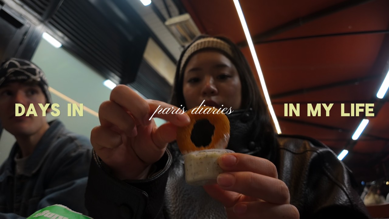 life in paris 𑣲⋆｡˚ dance classes, shopping, cafes & restaurants