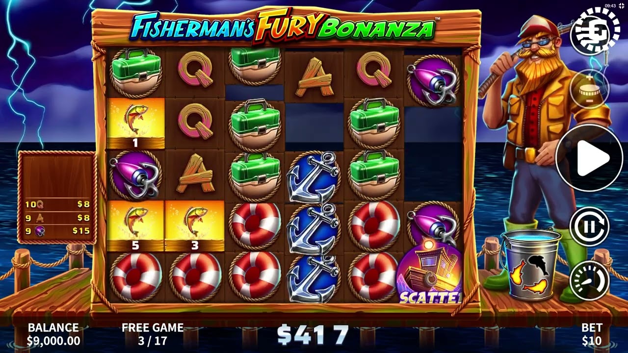 Fisherman's Fury Bonanza by Skywind Group Slot Features | GamblerID
