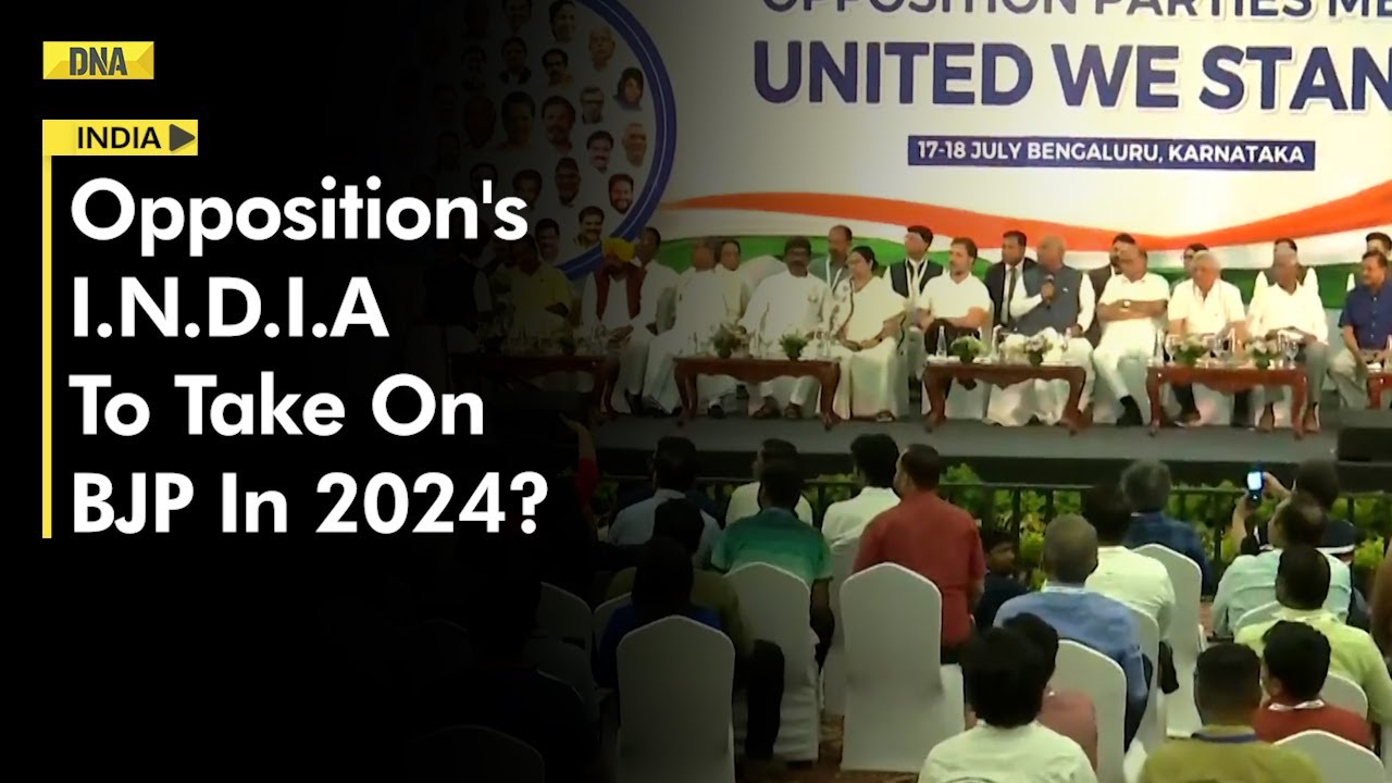 INDIA vs NDA: Opposition alliance reveals new name to take on BJP in 2024 Lok Sabha Elections