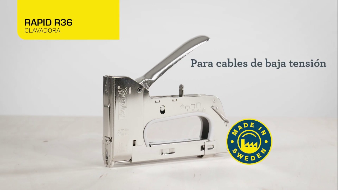 Grapadora Rapid PRO R36 Cable