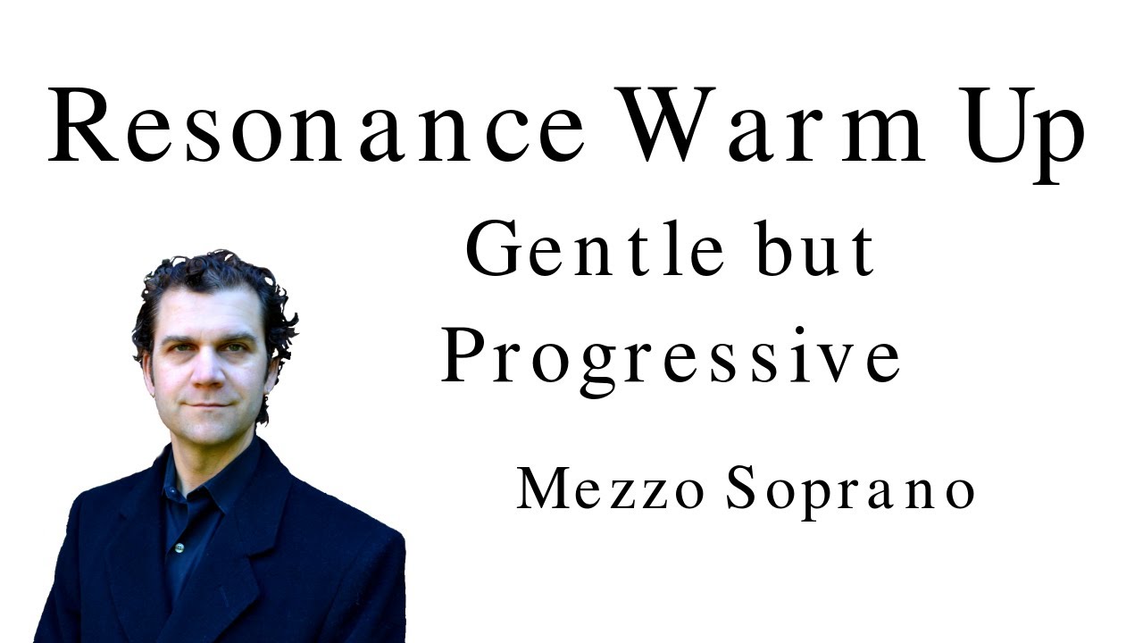 Singing Warm Up - Gentle but Progressive - Mezzo Soprano