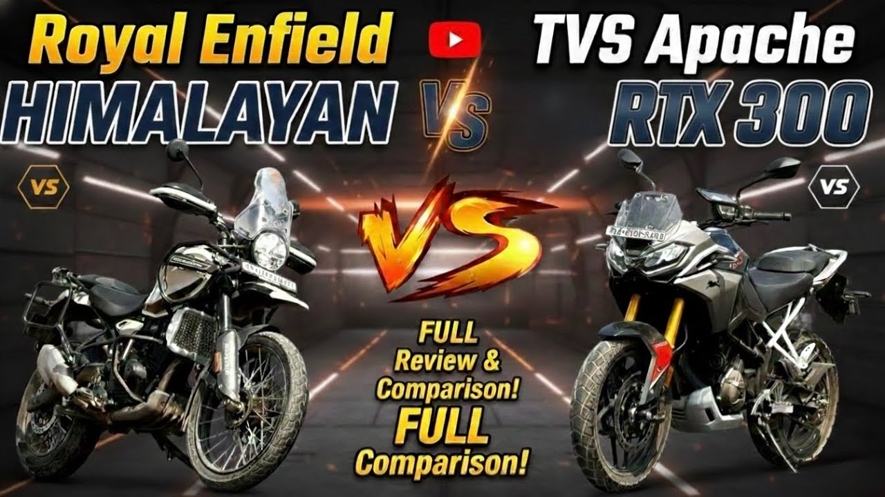 TVS Apache RTX 300 vs Himalayan 450 Review in Kannada | Worth the Hype? (Part 1)
