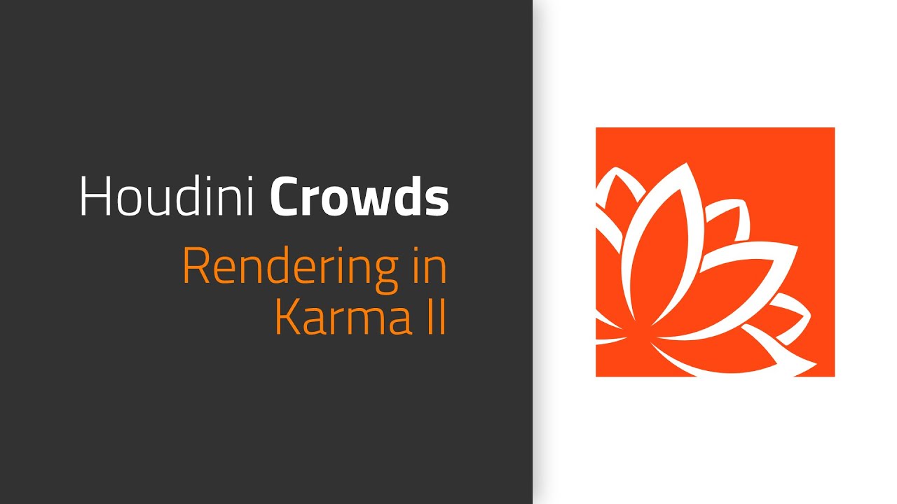 Rendering your Crowd in Karma (Part 2) | Crowds in Houdini
