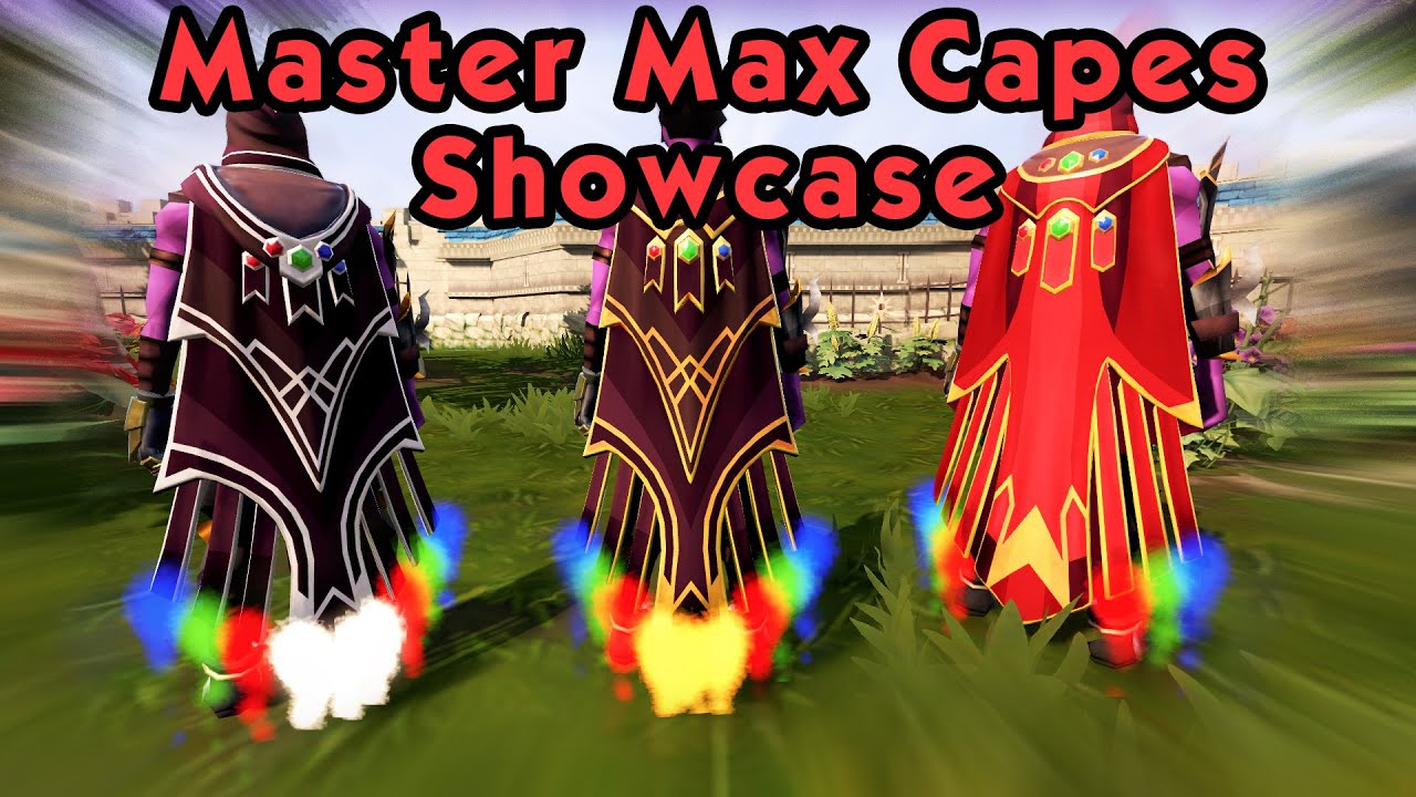 ALL Master Max Capes Showcase ● RuneScape