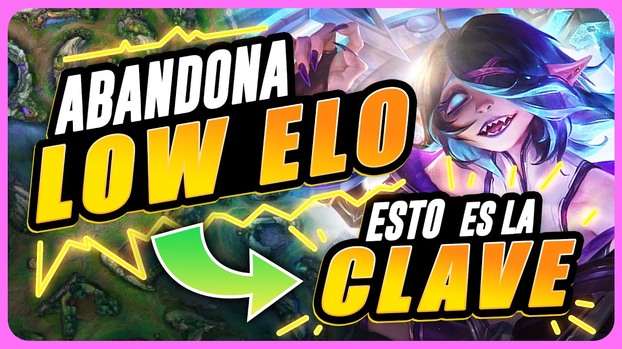 Nadie te explica esto… así se SALE de ELO BAJO en JUNGLA