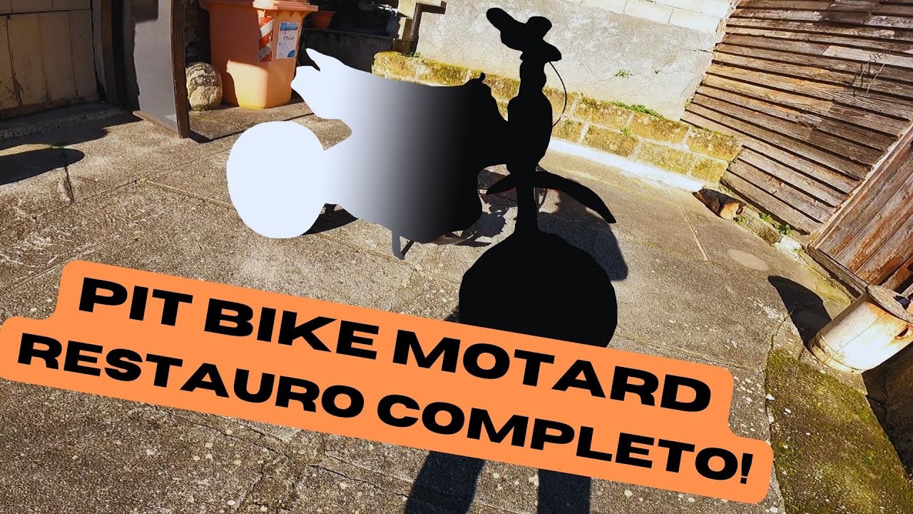 DAL CASSONETTO ALLA PISTA - Pit Bike 110 Restauro e Trasformazione Motard