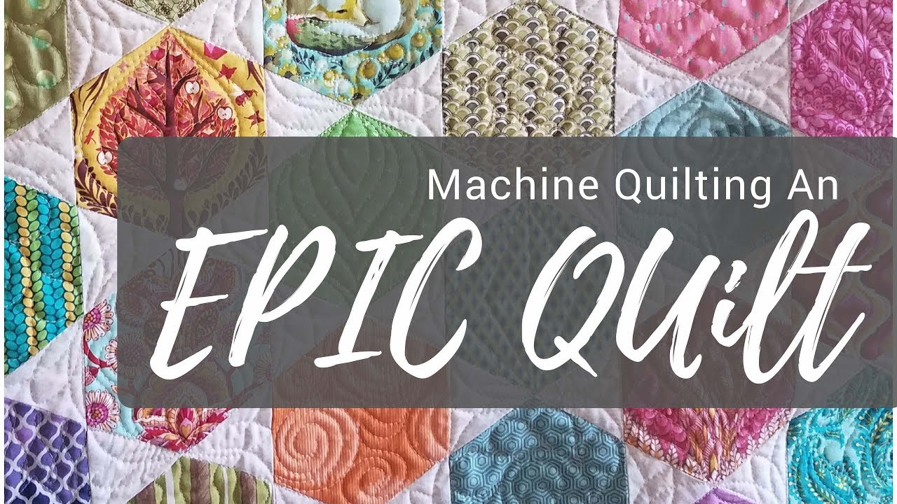 Help! How Do I Quilt It? Machine Quilting the Epic Tula Pink Quilt