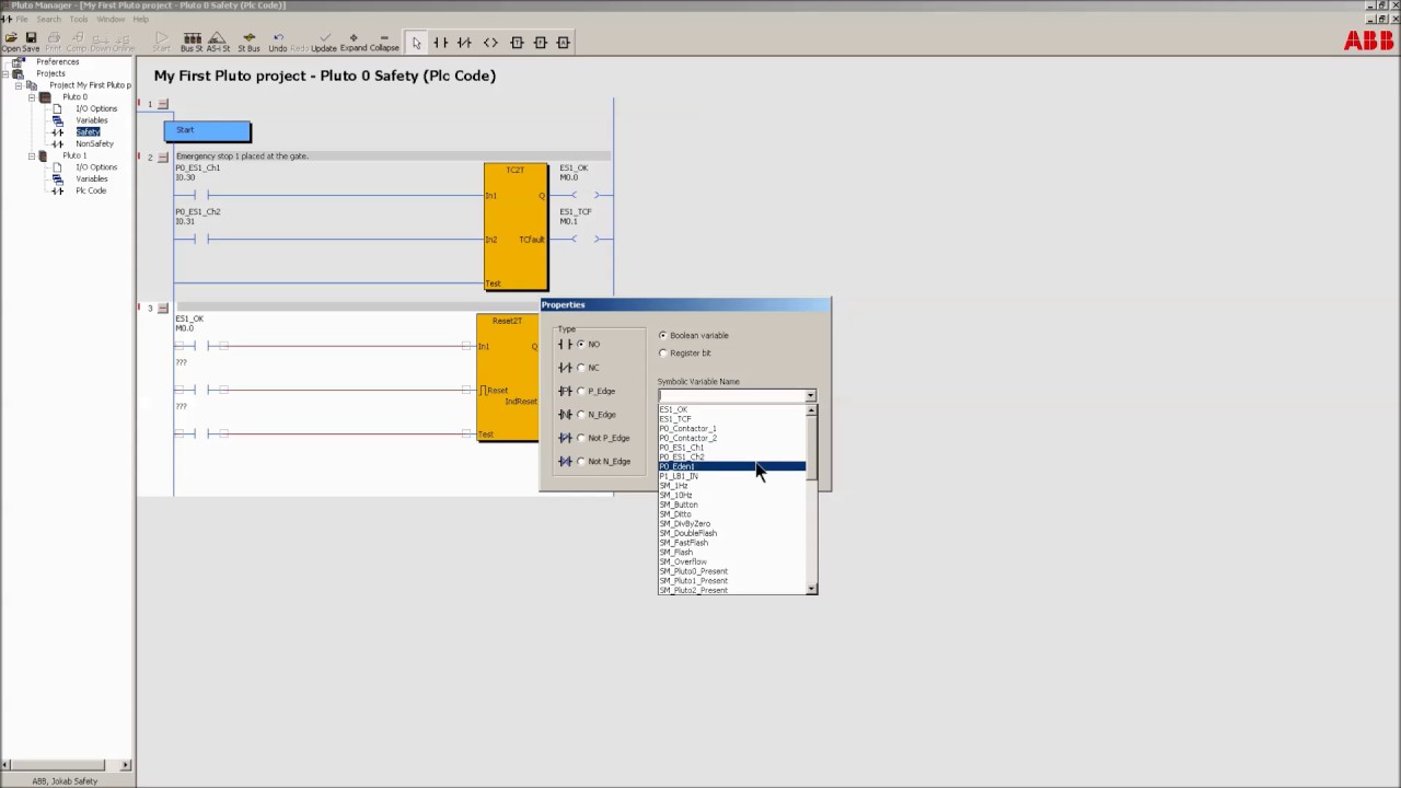 Your first Pluto project : Episode 5 - PLC code
