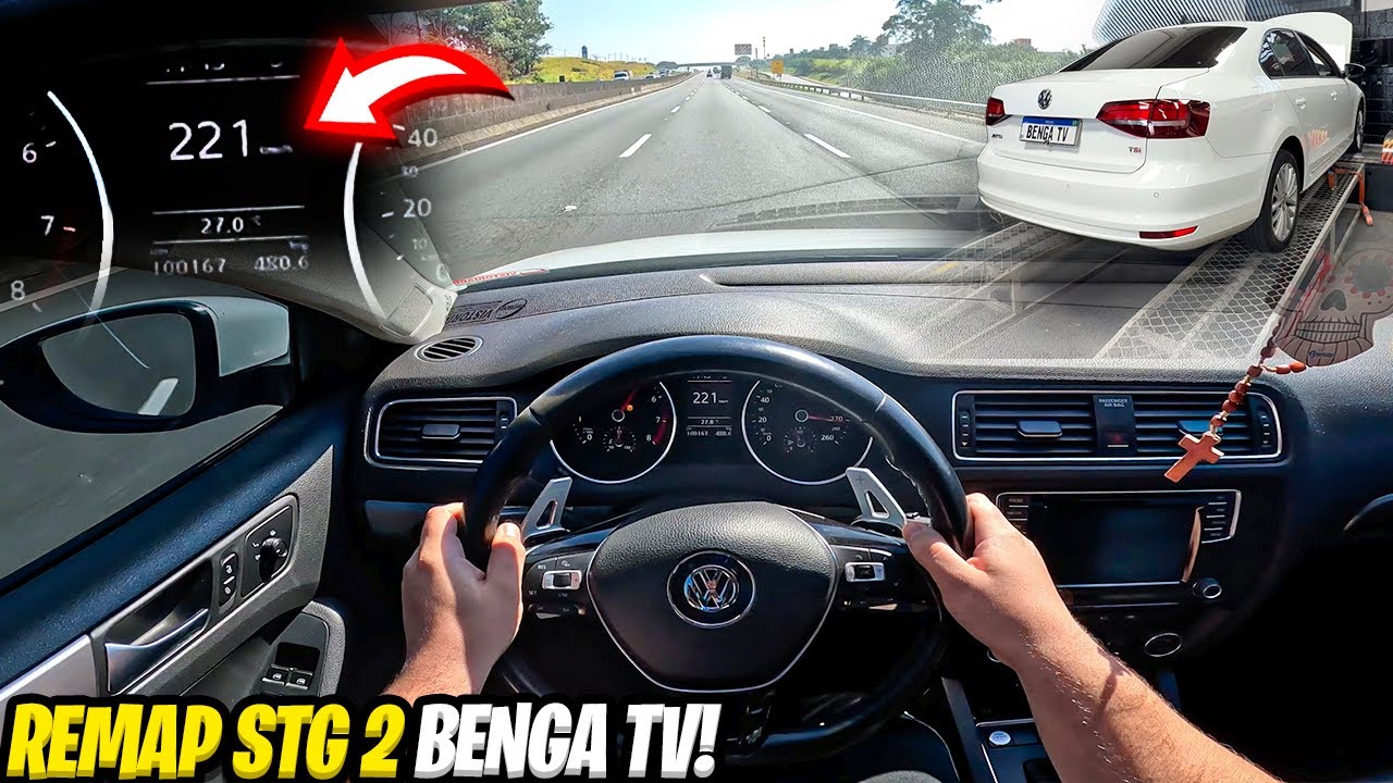 JETTA 1.4 TSI DANDO MAIS DE 220 KM/H