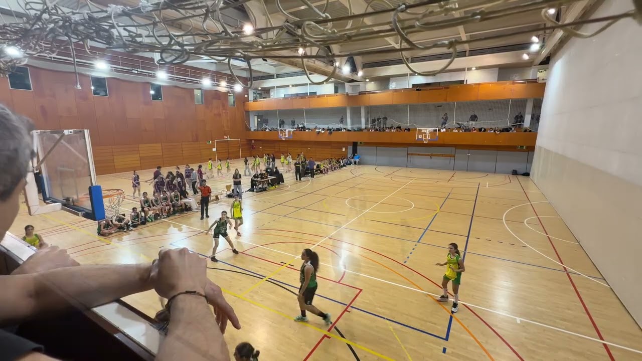 Les Corts vs Joventut Badalona 57-21 highlights Martina (08-03-2026)