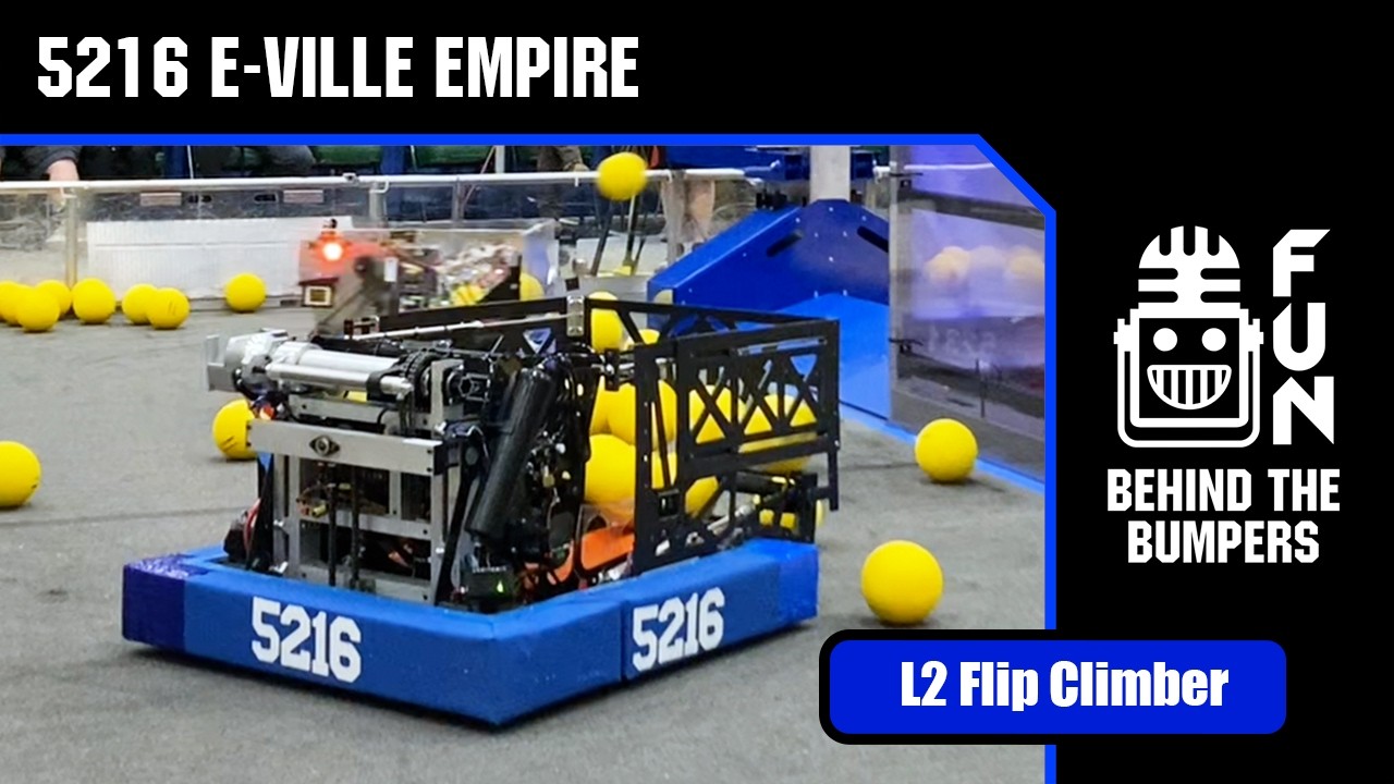 5216 E-Ville Empire | За кулисами | Восстановленный робот FRC