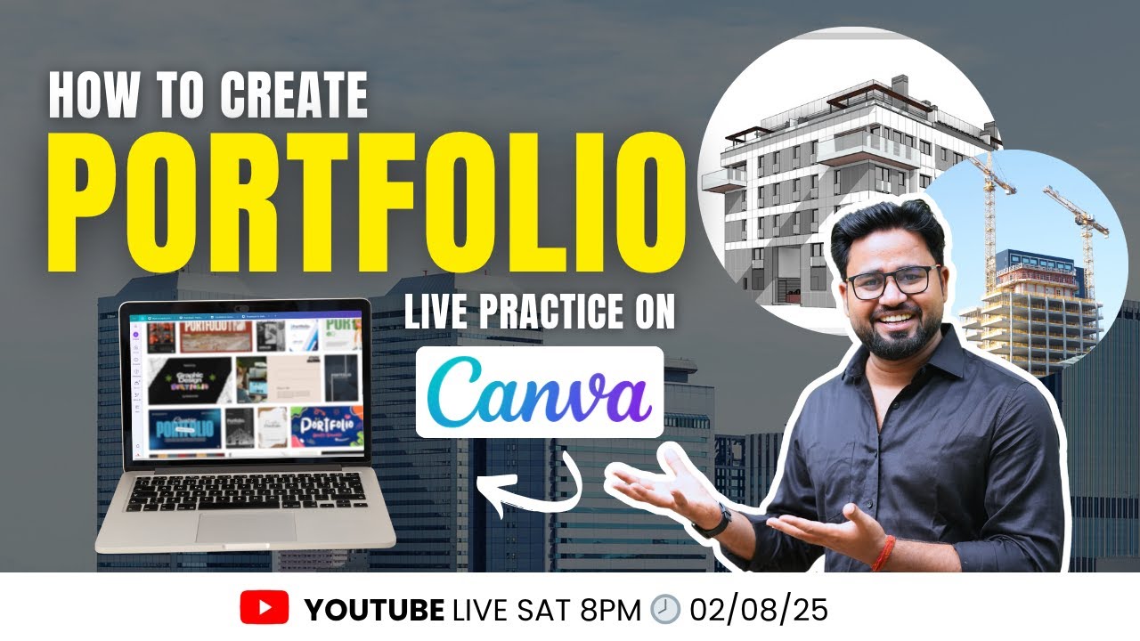 “How to Create Your Portfolio LIVE | Step-by-Step Guide for Beginners”