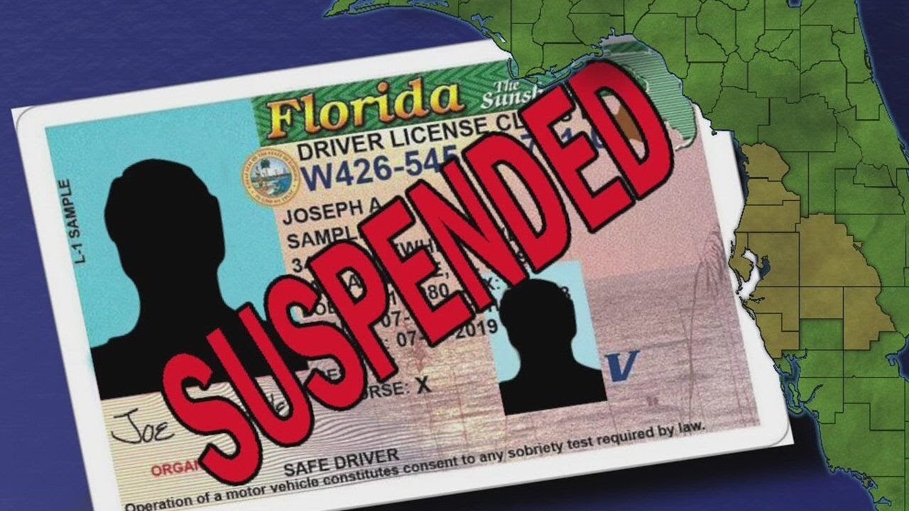 Florida drivers have licenses suspended over small, unpaid fines