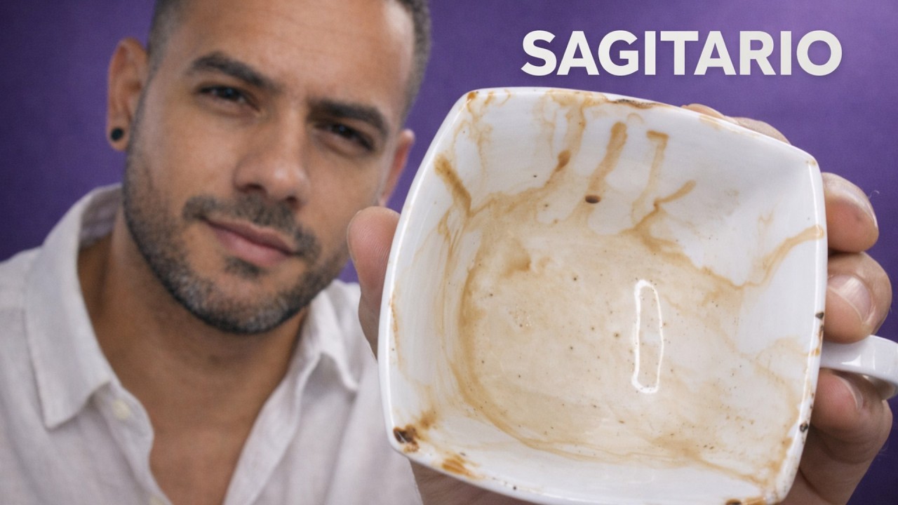 😲Sagitario NO LO VAS A CREER !  lectura del cafe - lectura de la taza para sagitario.