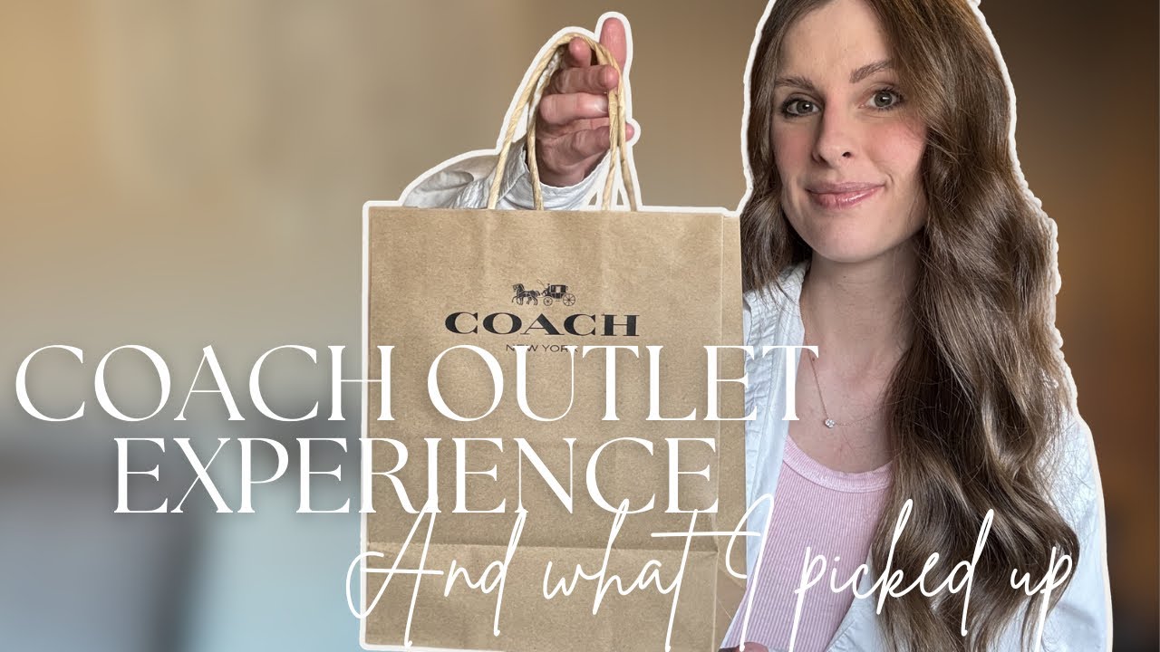 Мой опыт покупок в аутлете Coach | И какую сумку я выбрала 👛