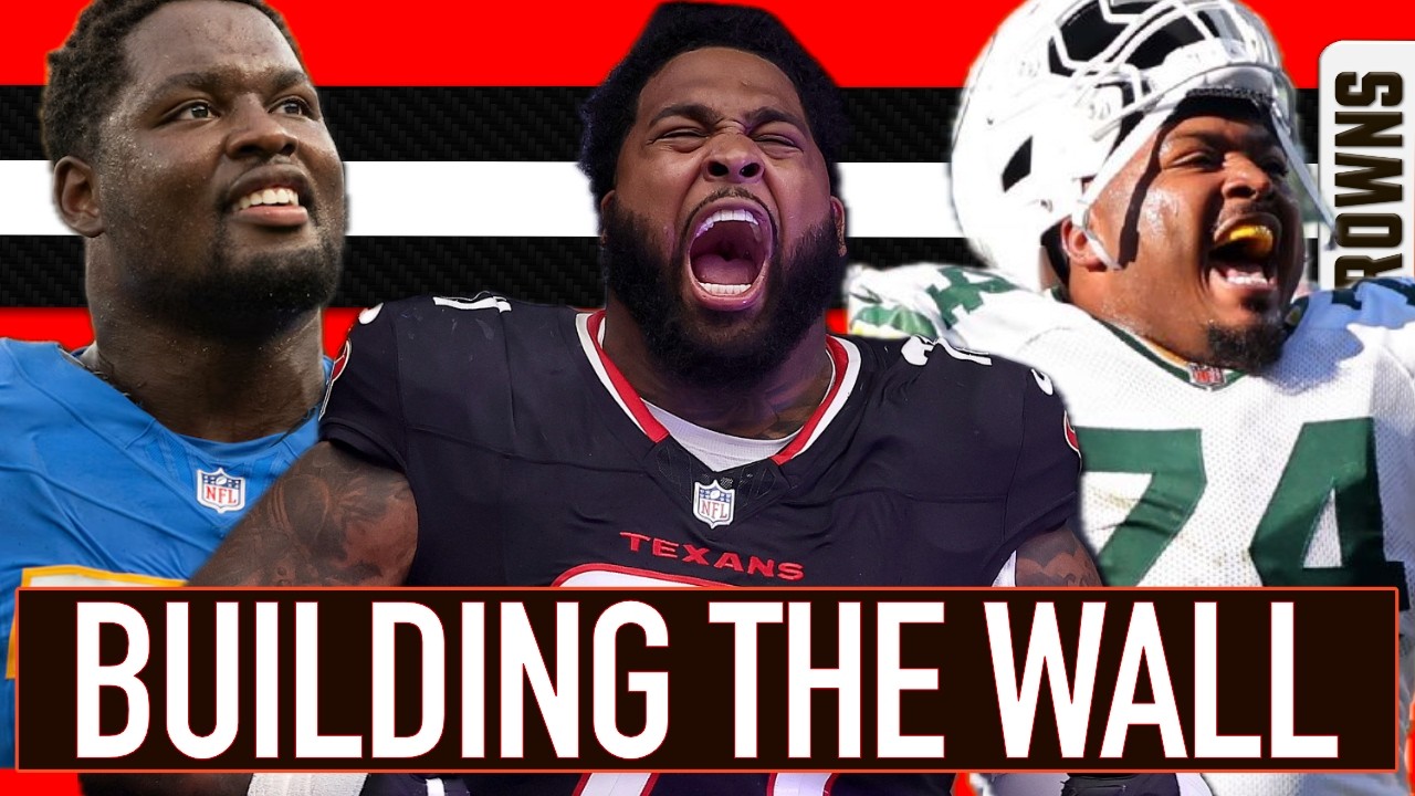 THE GREAT BROWNS O-LINE REBUILD HAS FINALLY STARTED