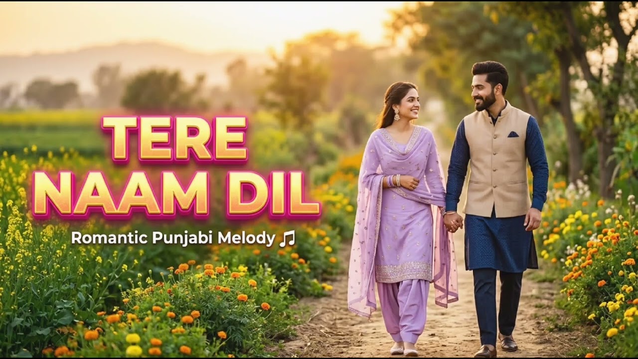 Tere Naam Dil | New Heart Touching Punjabi Song 2026 | Romantic Love Song