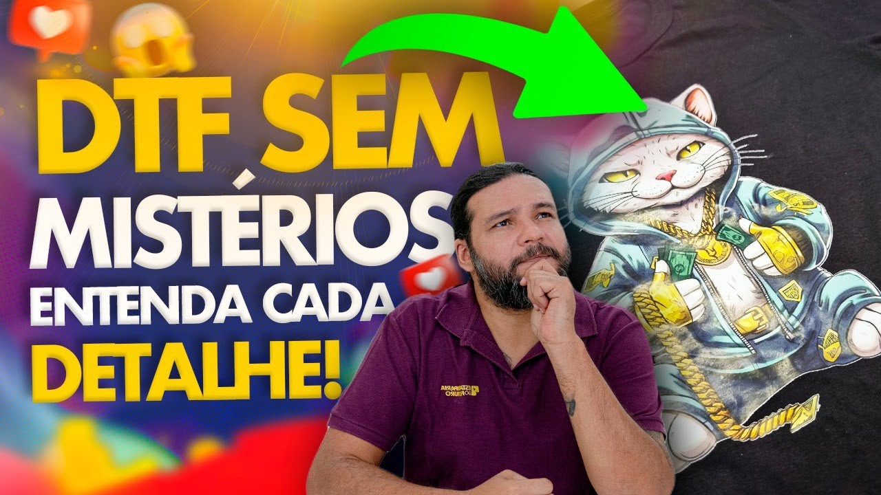 DTF e Sublimação: Técnicas reveladas!